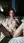 Redhead glasses fingering on hotel sheets