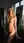 Nude blonde in dressing room mirror