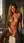 Blonde fingers shaved pussy on marble