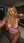 Curvy blonde kitchen selfie