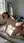 Redhead doggy on floor mattress