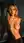 Young adult blonde nude bathroom