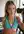 Athletic blonde gym selfie close up
