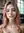 Pink hair facial close-up