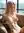 Young adult pink hair nude squeeze