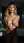 Nude blonde mirror bathroom pose