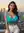 Rooftop sunset in turquoise crop