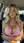Wavy blonde blue eyes deep cleavage car selfie