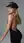 Backless dress over-the-shoulder studio