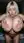 Big natural tits squeezed together