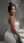 Towel drop tease in steamy bath