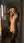 Nude blonde mirror selfie in bathroom