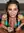 POV handjob with turquoise bikini
