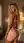 Wavy blonde bedroom glance back