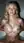 Blonde cupping tits in bath