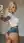 From behind selfie crop top over shoulder