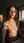 Nude brunette bathroom mirror selfie