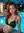 Poolside lace selfie at night