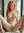 Nude redhead spreads on bathroom sink