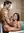 Athletic body in luxury tub