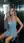 Curvy blonde in elevator dress