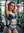 Blonde stretches in blue lace gym