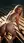 Blonde on all fours with black plug