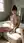 Brunette cum photo on mattress