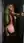 Nude hallway mirror selfie pose