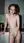Early 20s redhead spreads in kitchen