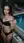 Brunette pulls lingerie strap poolside