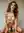 Zara Khan kneeling nude on wooden floor