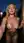 Nude blonde outdoor shower selfie