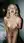 College age blonde on knees tongue out