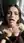 Brunette takes facial on knees