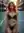 Redhead city street lingerie walk
