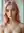 Pink hair hazel eyes topless portrait