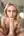 Platinum blonde bathroom blowjob POV