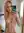 Nude mirror selfie pink hair bedroom