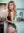 Young blonde in sheer lace kitchen