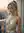 Platinum blonde balcony cleavage tease