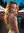 Backless gold sequin crop top