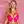 Chanel in glossy pink bra