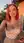 Pink hair cleavage selfie at sunset