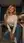 Curvy blonde in tight jeans kitchen