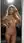 Nude blonde living room mirror selfie