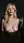 Nude blonde dressing room selfie
