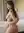 Long black hair nude over shoulder