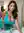 Curvy brunette cleavage in wet dress
