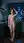 Redhead nude kitchen city lights